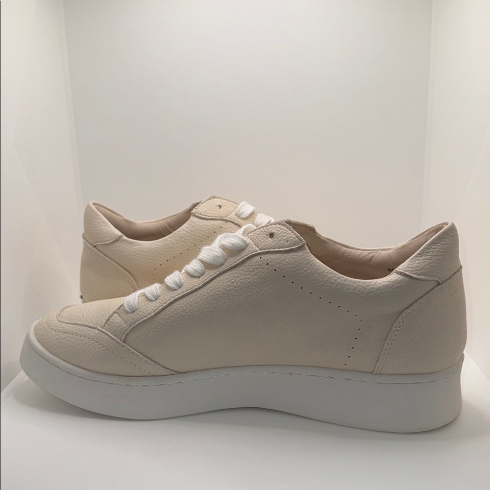 Oasis Society The 365 Stitch Platform Sneakers Ivory Vegan Leather Women’s 9 - Picture 7 of 14